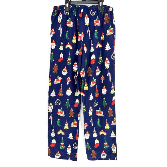Hanna Andersson Flannel Pajama Pant Christmas Heirloom Ornaments Unisex Medium - Picture 4 of 10